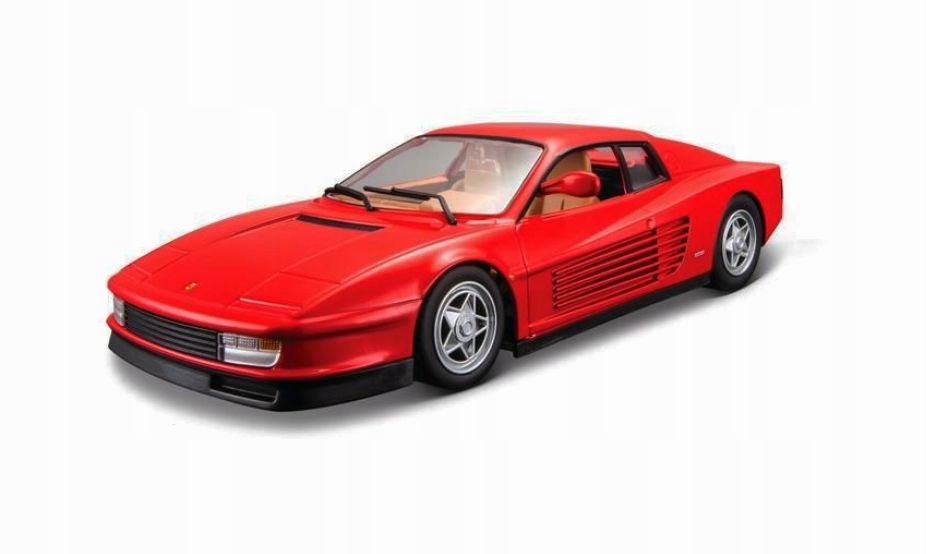 Ferrari Testarossa 1/24 Bburago czerwony 26014