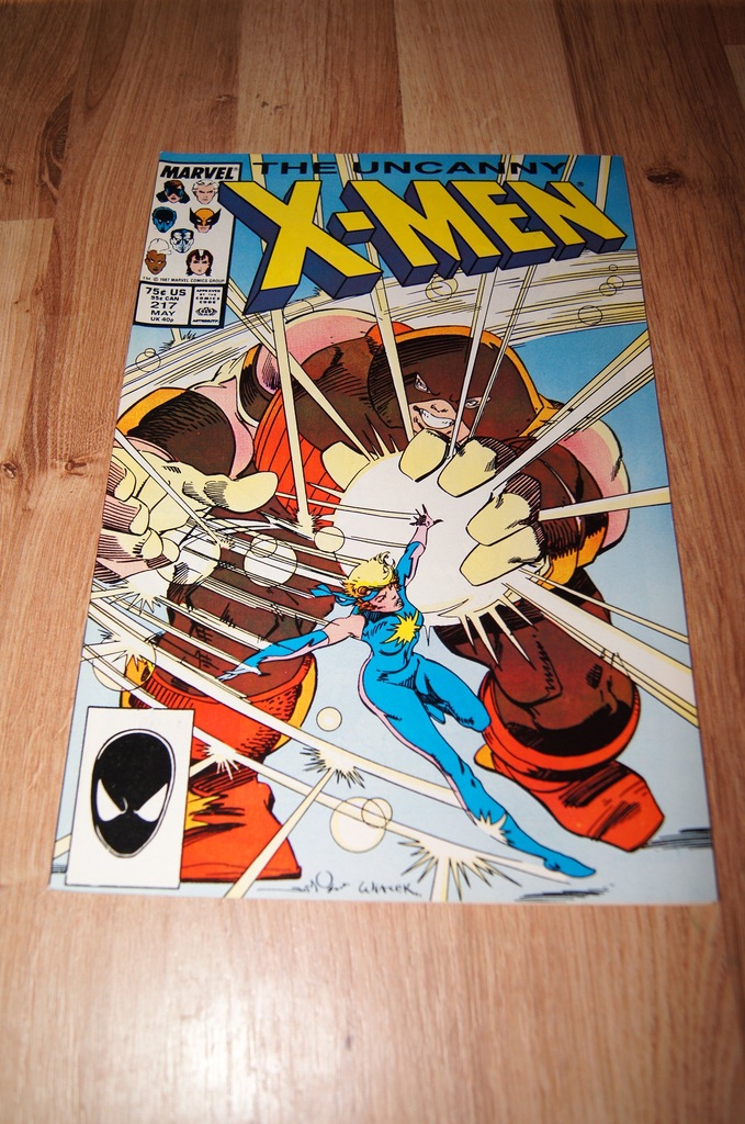 Komiks The Uncanny Xmen 217 Marvel 1987 7142464042 oficjalne