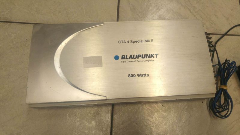 WZMACNIACZ BLAUPUNKT GTA 4 SPECIAL MK II 800 WATT
