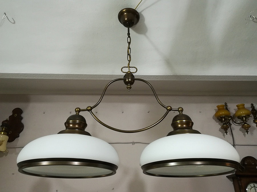 KUCHENNA LAMPA OKRETOWA Z PODWÓJNA MOSIEZNA