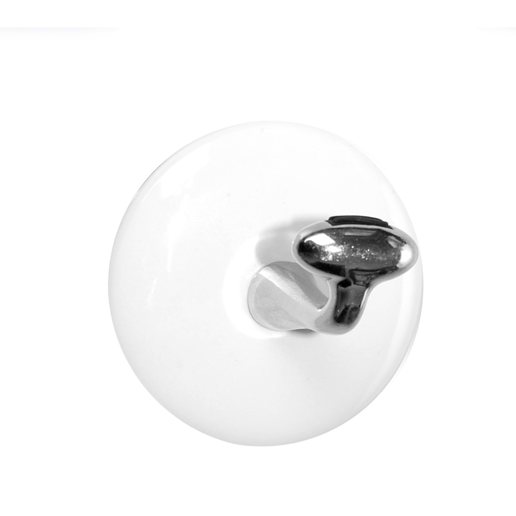 HACZYK WIESZAK ŁAZIENKOWY biały CERAMICZNY
