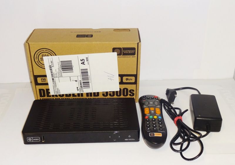 DEKODER CYFROWY POLSAT HD 5500S