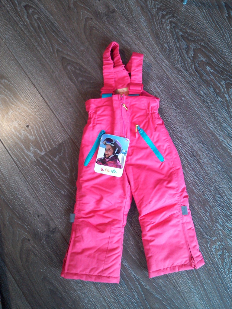 5 10 15 Spodnie narciarskie NOWE 80 cm