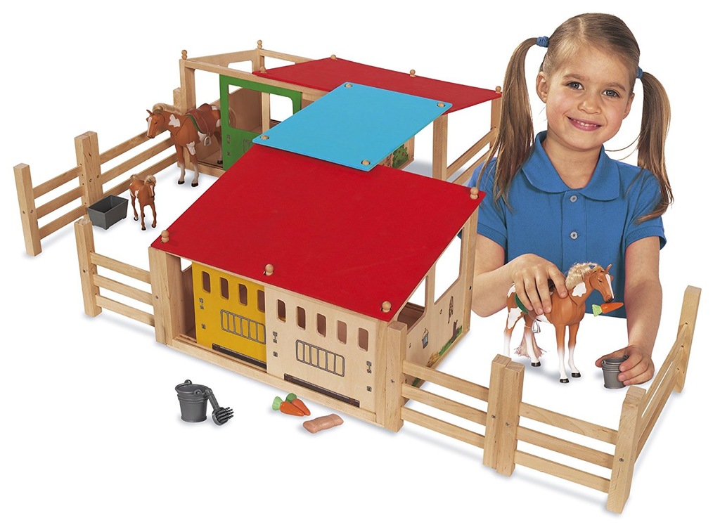 Drewniana stajnia dla koni EICHHORN 2517