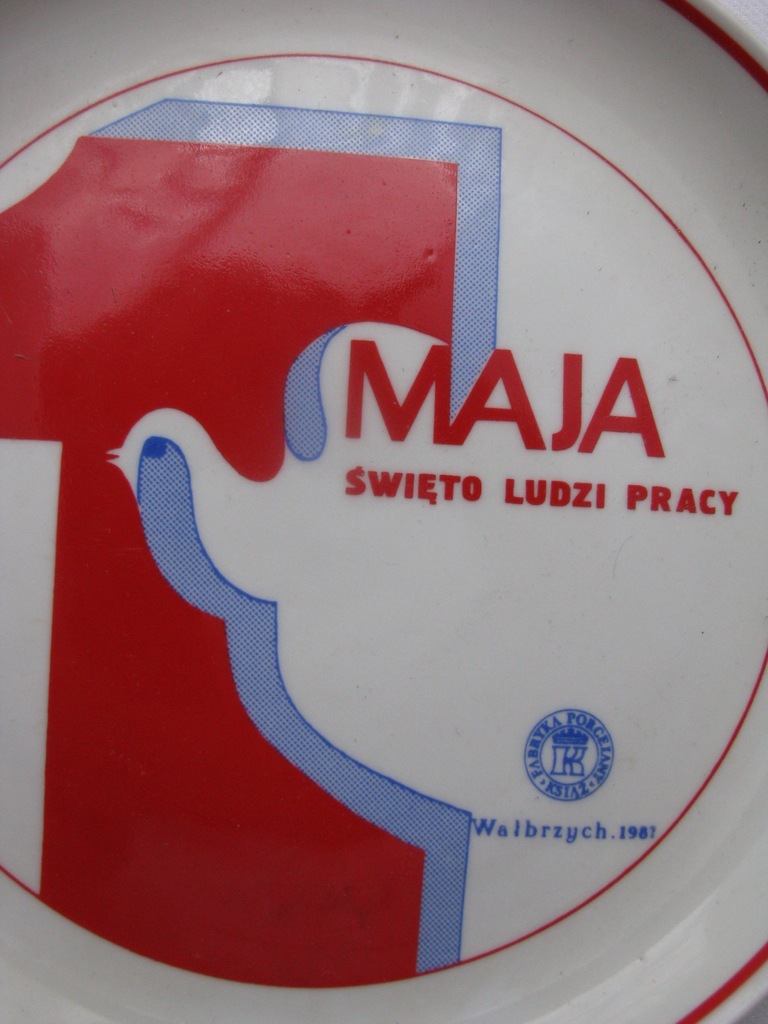 1. WAŁBRZYCH Pamiątki PRL-FABRYKA PORCELANY KSIĄŻ.