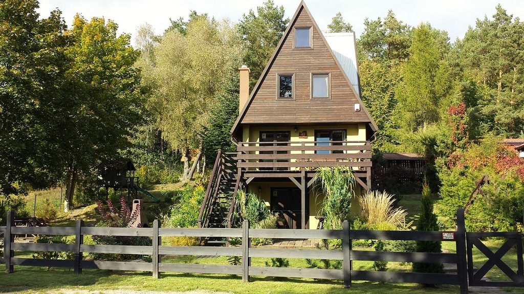 Dom Letniskowy Wrony Giżycko Mazury Domek Jezioro