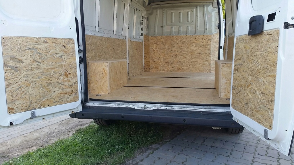 Ducato Jumper Boxer Zabudowa paki OSB 1699 zł