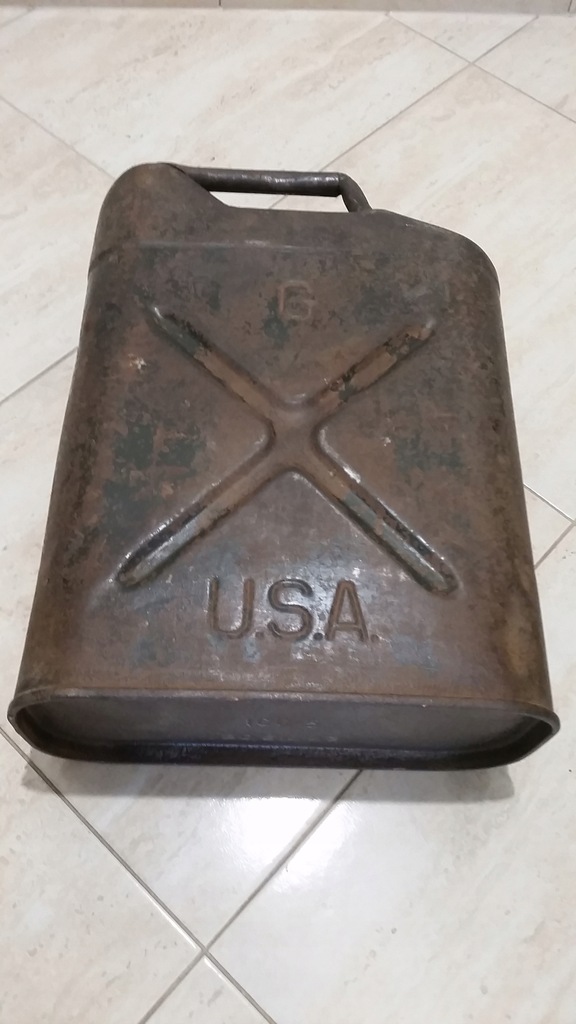 KANISTER USA 1943 WOJENNY