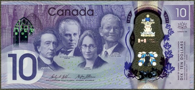 Kanada - 10 dolarów 2017