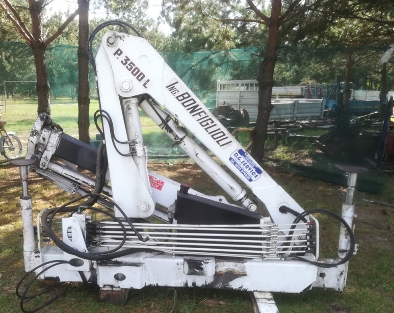 HDS BONFIGLIOLI P 3500 S 2 DZWIG ZURAW palfinger
