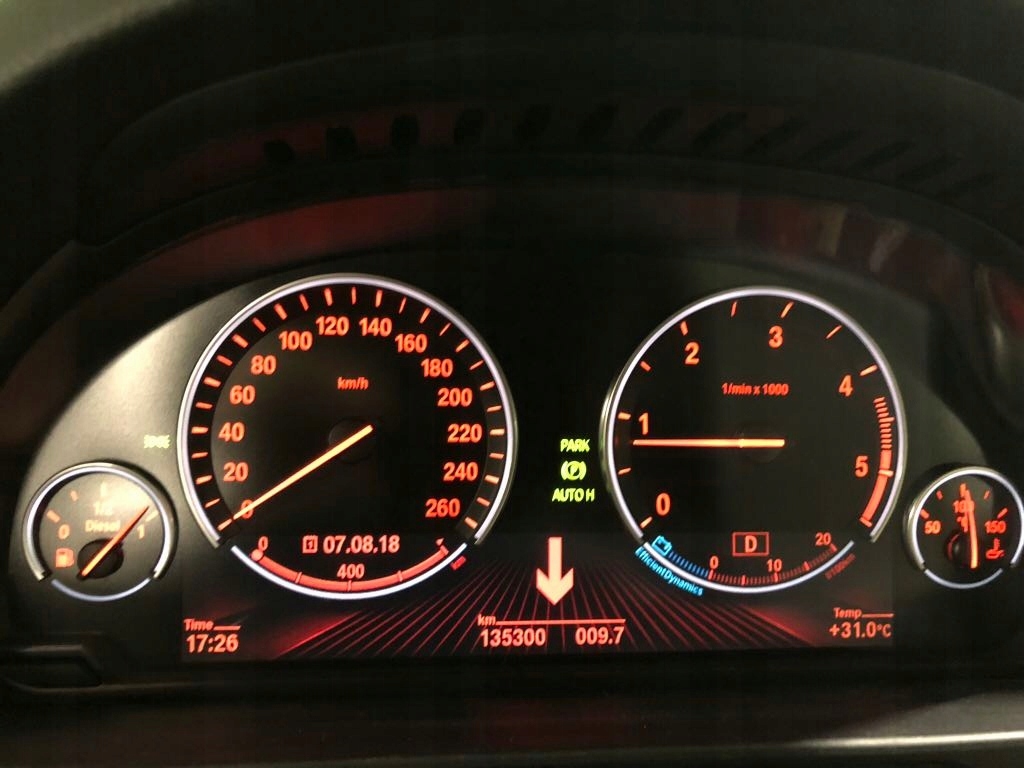 BMW F10 zegary 6WA