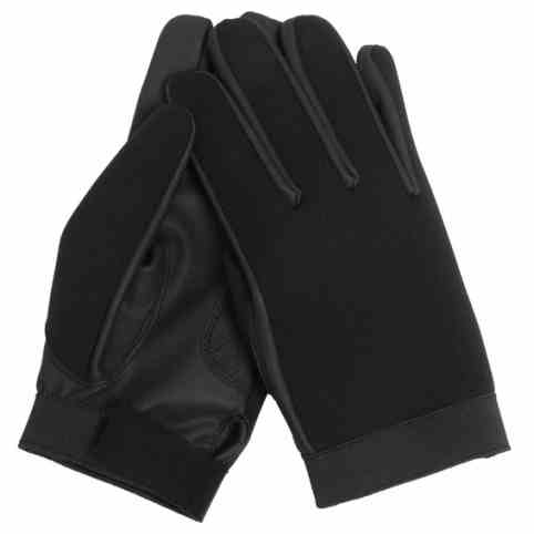 MFH - Rękawiczki taktyczne - Neoprenowe - Czarne -