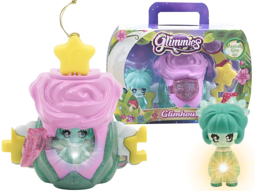 GLIMMIES ŚWIETLIKI DOMEK Z FIGURKĄ świetlik COBI 2