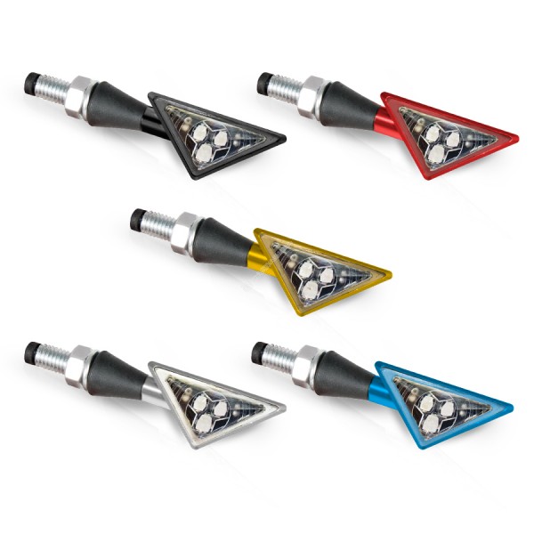 Z-LED kierunkowskazy LED BARRACUDA niebieskie 2szt