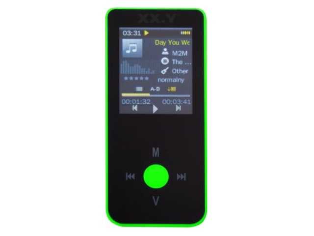 Odtwarzacz MP4 XX.Y MP-502 8GB Zielony