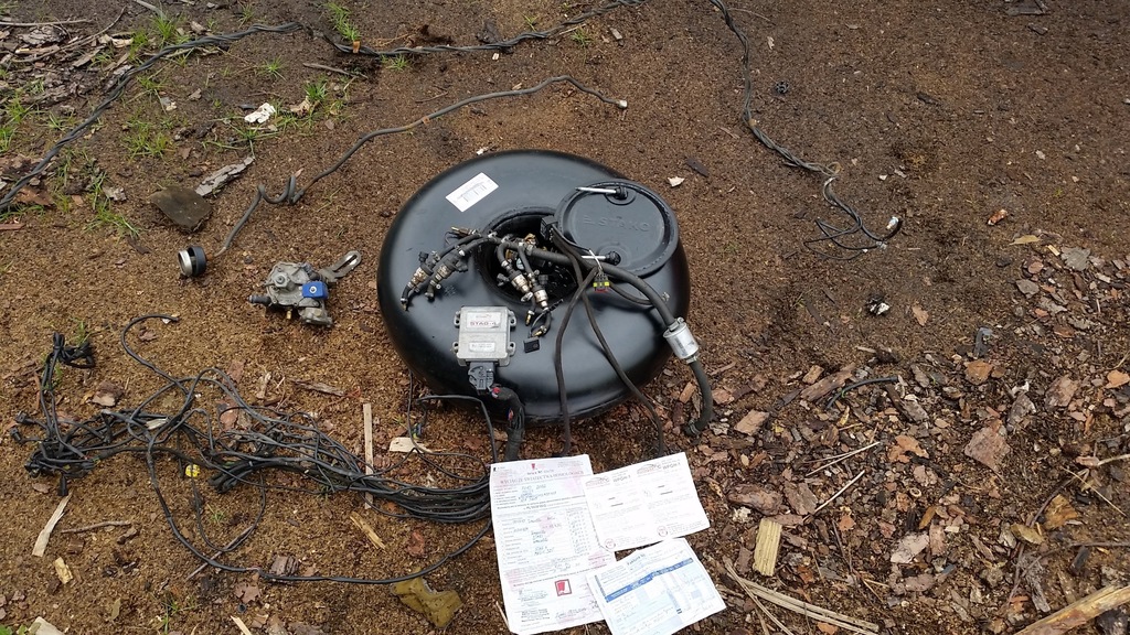 INSTALACJA GAZOWA LPG SEKWENCYJNA STAG 4+DOKUMENTY