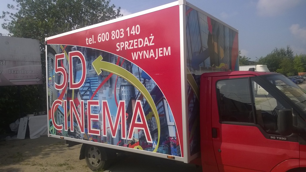 Kino 5D 6D Kino 7D Cinema Atrakcja imprezy MOBILNE