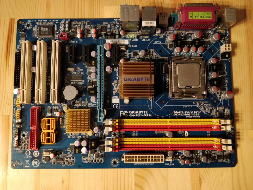 GIGABYTE GA-P31-DS3L 1.0 LGA775