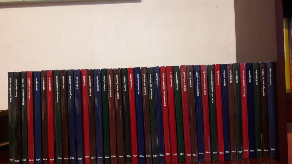 Świat jest matematyczny komplet 40 tomów