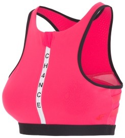 Biustonosz fitness 4F STAD104 SS18 czerwony - XL