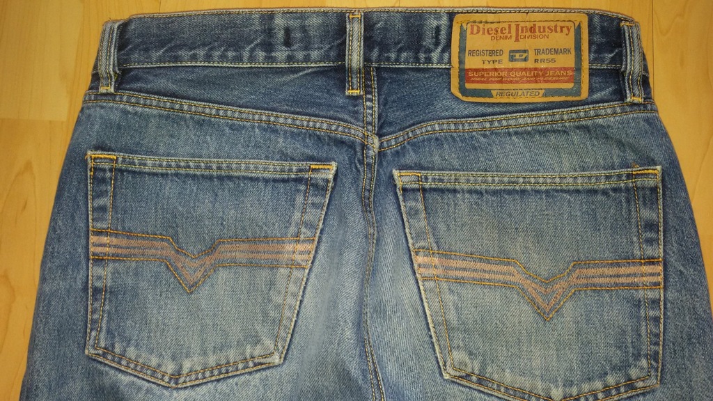 DIESEL Spodnie jeansowe Industry Denim Division