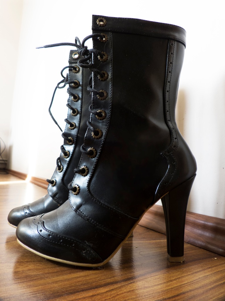 BUTY DEMONIA MODEL TESLA-102 ROZMIAR 36/37 GOTHIC