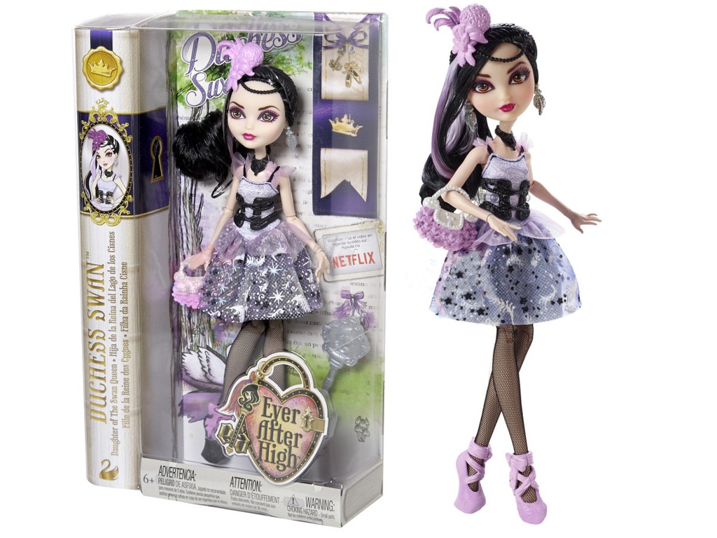 Ever After High Lalka Duchess Swan Royalsi CDH52