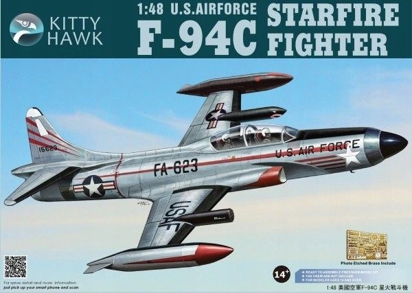 Kitty Hawk 80101 F-94C Star Fighter