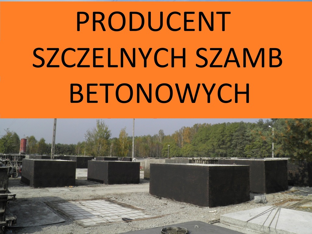 szambo szamba betonowe Police Nowy Targ Iława Łódź