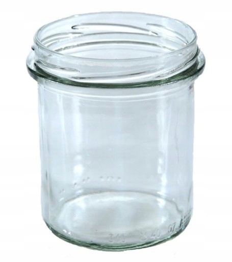 SŁOIK SŁOIKI 346ml 350ml Fi82 PROSTE ŚCIANKI 12szt