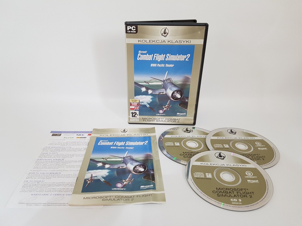 Microsoft Combat Flight Simulator 2 WWII PC PL