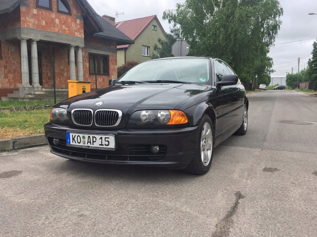 BMW E46 320ci Czarna 150ps R6 7521490523 oficjalne