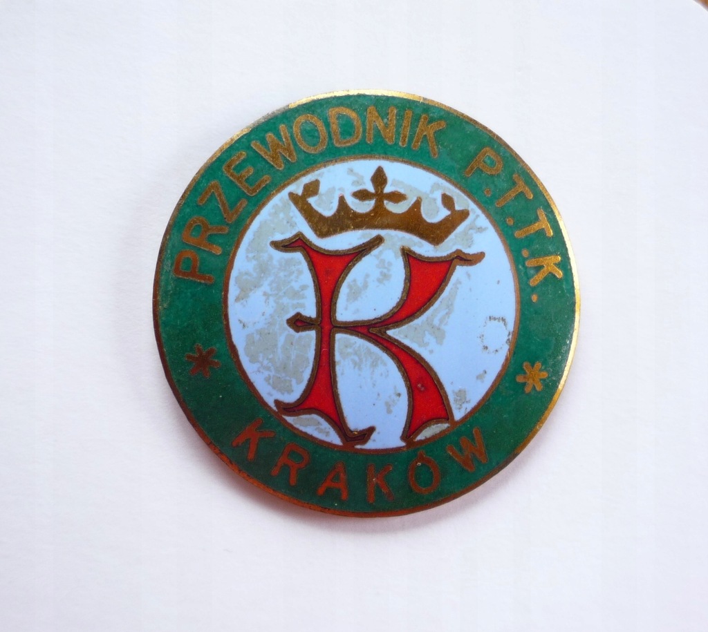 PRZEWODNIK PTTK - KRAKÓW - BLACHA PRZEWODNICKA