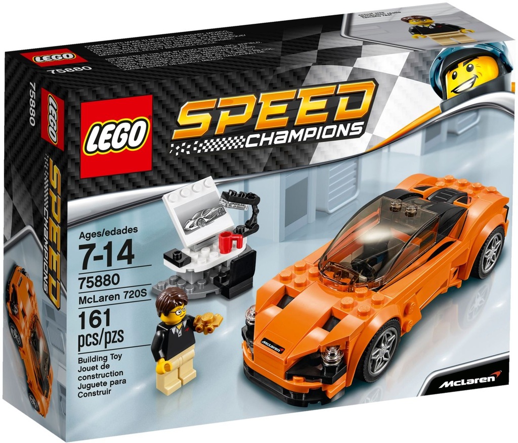 KLOCKI LEGO SPEED CHAMPIONS McLaren 720s 75880
