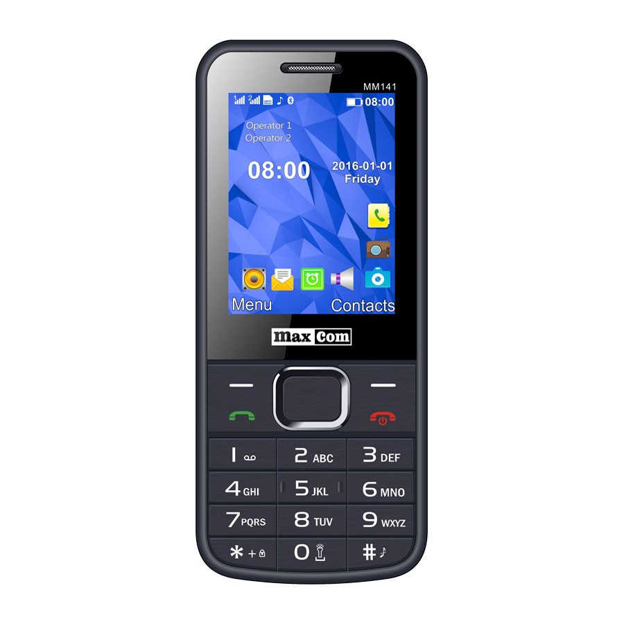 MAXCOM MM 141 SZARY TELEFON GSM