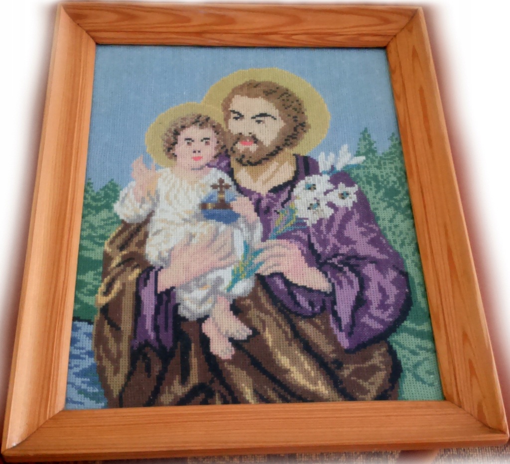 Sprzedam Obraz Haftowany - Jezus Chrystus
