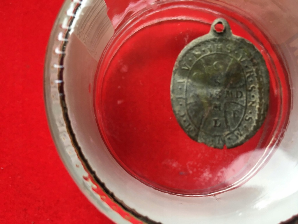 Medalik Św.Benedykt -XVIII,XIX w