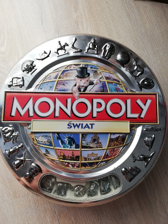 Gra Monopoly Świat Hasbro TERMINAL