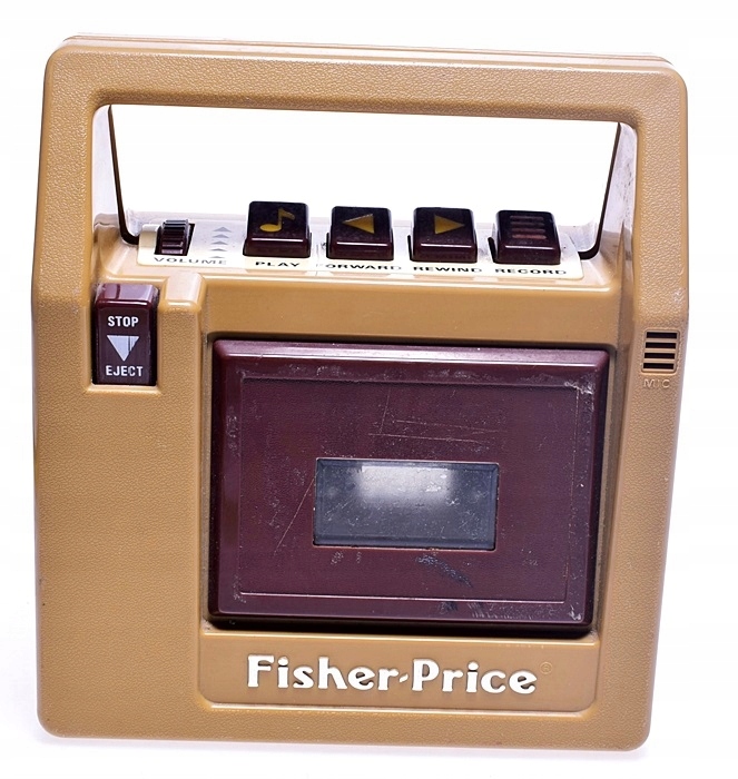 6380-15 ...FISHER PRICE... w#w NAGRYWARKA KASETOWA
