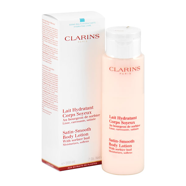 Clarins  SATIN-SMOOTH BODY LOTION WITH SORBIER BUD