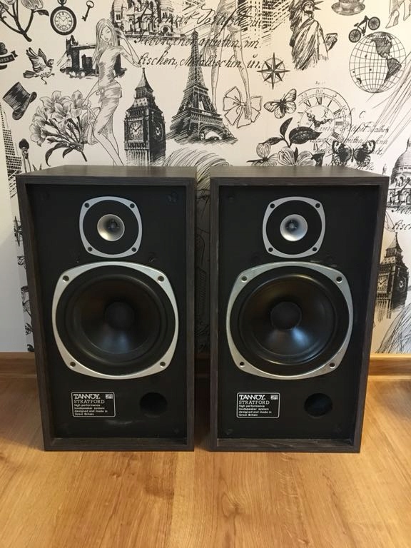 Kolumny Tannoy Stratford 2 sztuki + Wzmacniacz