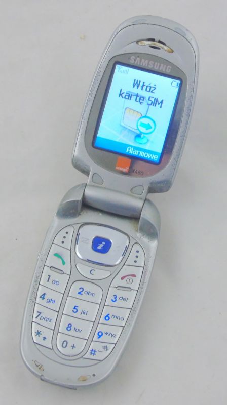 TELEFON SAMSUNG SGH-X480 ŁADOWARKA