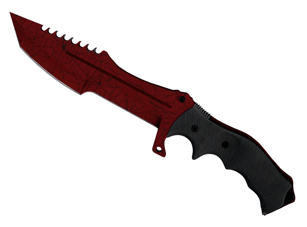 HUNTSMAN CRIMSON WEB FT 3/5 CS:GO NÓŻ ŁOWCY KOSA