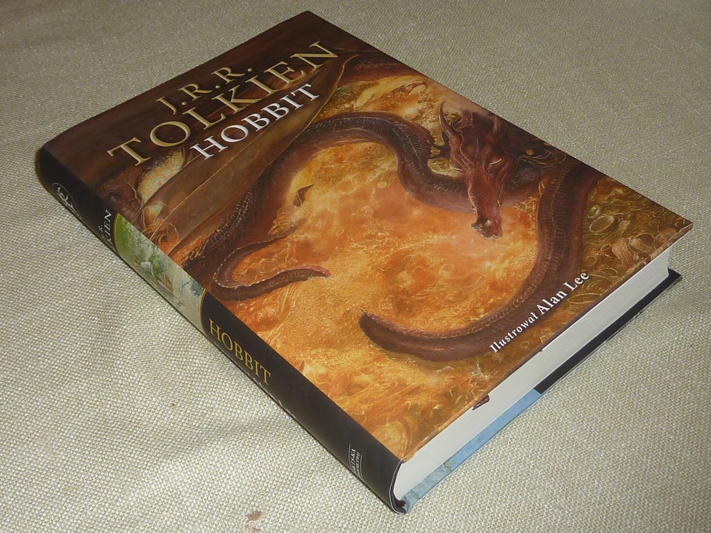 HOBBIT WERSJA ILUSTROWANA J.R.R.TOLKIEN