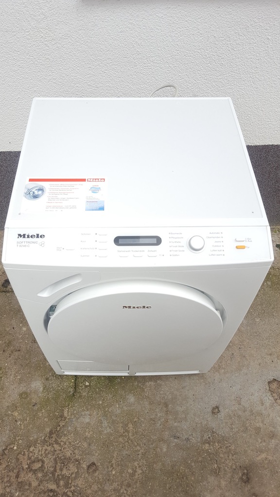 SUSZARKA MIELE SOFTTRONIC T9246C PLASTER MIODU