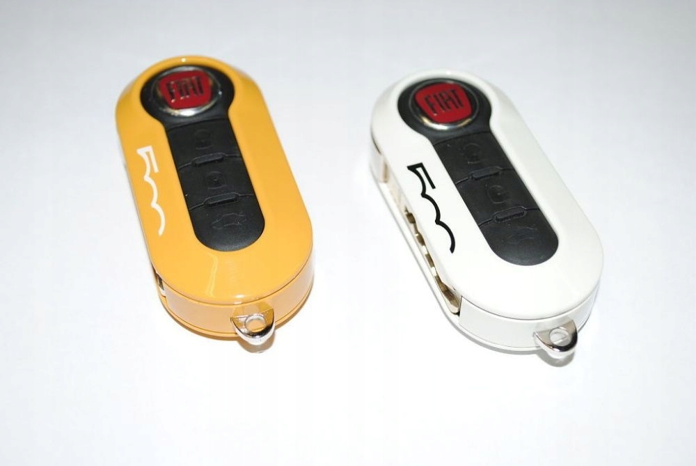 Obudowa Nakładki Pilota Fiat 500 500C 07- 2szt. As
