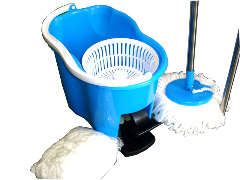 MOP OBROTOWY ROTACYJNY MIKROFIBRA  360'' z PEDAŁEM