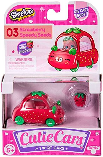 SHOPKINS CUTIE CARS 1 AUTKO + 1 SHOPKINS NOWOŚĆ !!