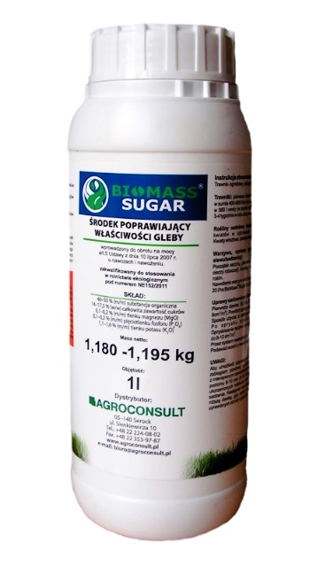 Biomass Sugar 1L PĘDRAKI NICIENIE