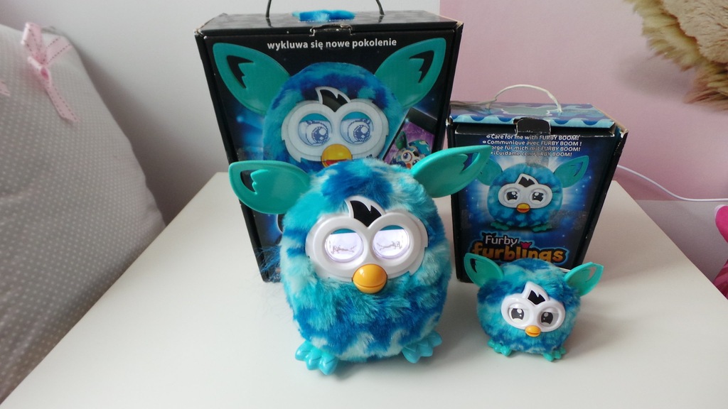 Furby boom+Furblings POLSKU 100% sprawny